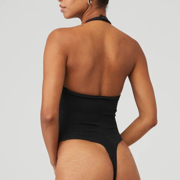 Goddess Rib Prime Halter Bodysuit - Picture 3 of 4